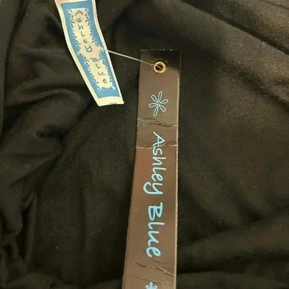 Women’s size large Ashley Blue accordion style‎ skirt.NwT. Black - Picture 6 of 8